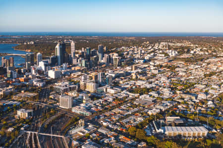 Aerial Image of PERTH SUNRISE