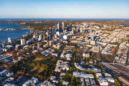 Aerial Image of PERTH SUNRISE