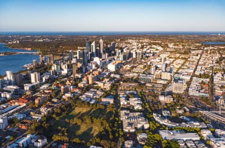 Aerial Image of PERTH SUNRISE