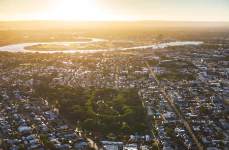 Aerial Image of HYDE PARK