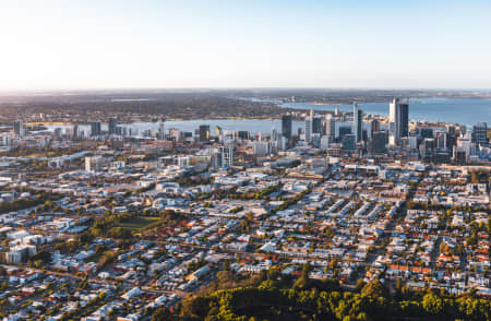 Aerial Image of PERTH SUNRISE