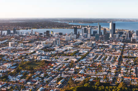 Aerial Image of PERTH SUNRISE