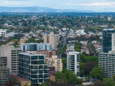 Aerial Image of ALBERT PARK