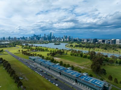 Aerial Image of ALBERT PARK