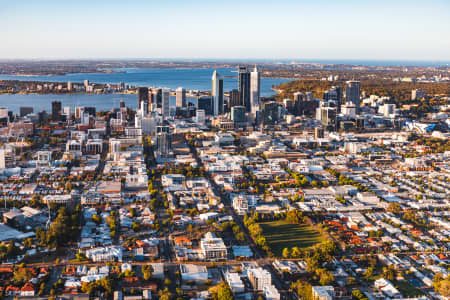 Aerial Image of PERTH SUNRISE