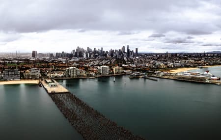 Aerial Image of PORT MELBOURNE