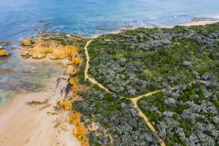 Aerial Image of ROCKY POINT LOOKOUT AT TORQUAY