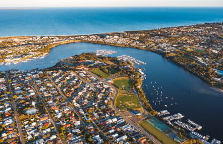 Aerial Image of EAST FREMANTLE