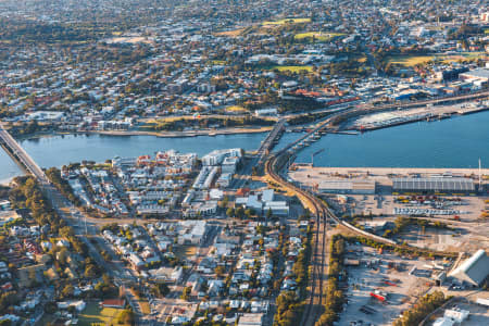 Aerial Image of NORTH FREMANTLE SUNRISE