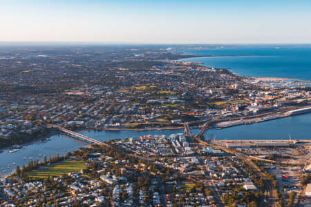 Aerial Image of NORTH FREMANTLE SUNRISE