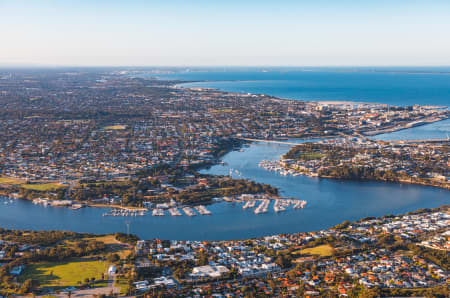 Aerial Image of MOSMAN PARK SUNRISE