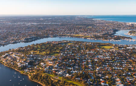 Aerial Image of MOSMAN PARK SUNRISE