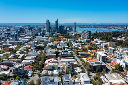 Aerial Image of WEST PERTH
