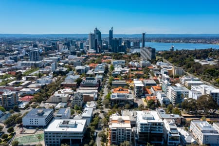 Aerial Image of WEST PERTH