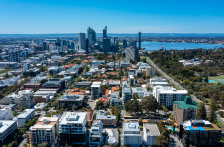 Aerial Image of WEST PERTH