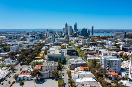 Aerial Image of WEST PERTH