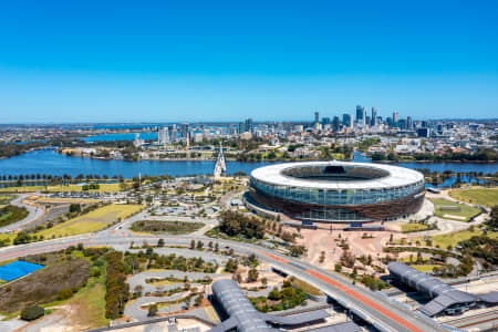 Aerial Image of Burswood