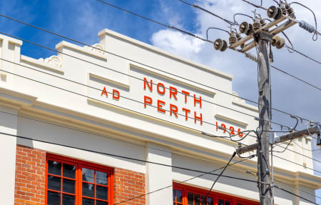 Aerial Image of NORTH PERTH