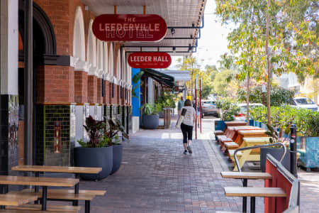 Aerial Image of LEEDERVILLE