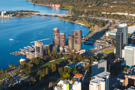 Aerial Image of PERTH SUNRISE