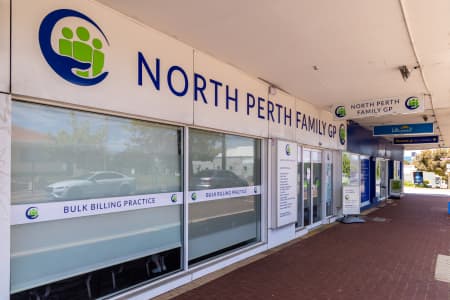 Aerial Image of NORTH PERTH