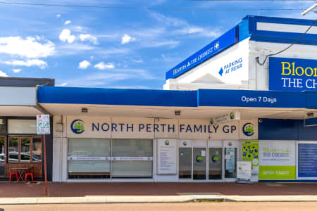 Aerial Image of NORTH PERTH