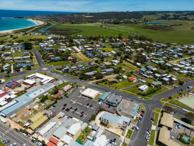 Aerial Image of Apollo Bay