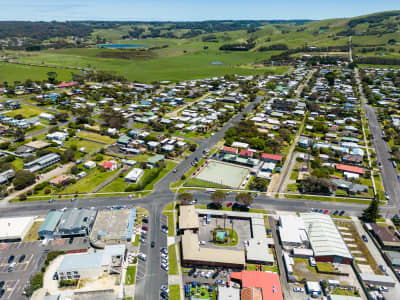 Aerial Image of Apollo Bay
