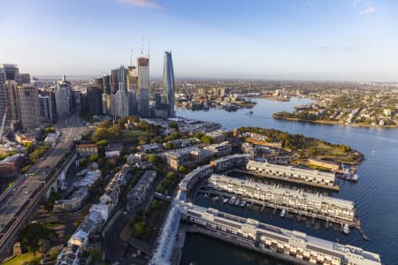 Aerial Image of MILLERS POINT