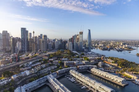 Aerial Image of MILLERS POINT