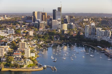 Aerial Image of LAVENDER BAY