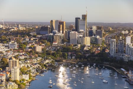 Aerial Image of LAVENDER BAY