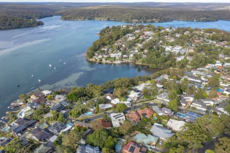 Aerial Image of Port Hacking