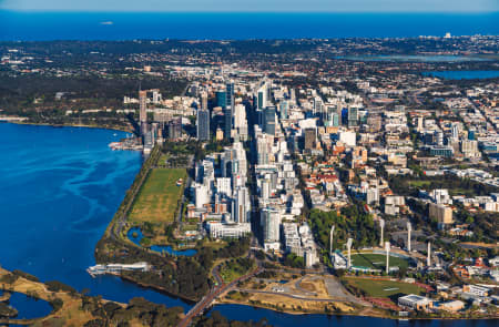 Aerial Image of EAST PERTH