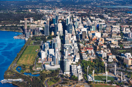Aerial Image of EAST PERTH