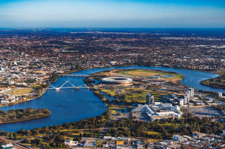 Aerial Image of Burswood