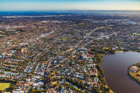 Aerial Image of MOUNT LAWLEY