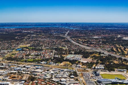 Aerial Image of COCKBURN CENTRAL