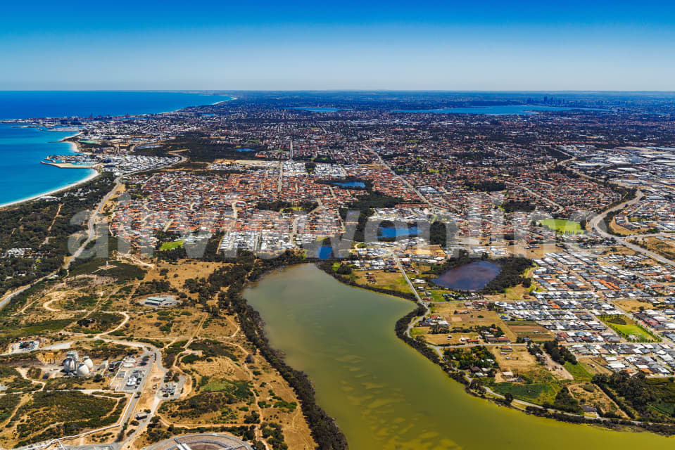 Aerial Image of Lake Coogee