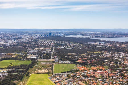 Aerial Image of MOUNT CLAREMONT