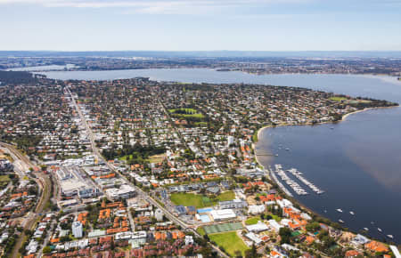 Aerial Image of CLAREMONT
