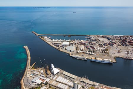 Aerial Image of FREMANTLE PORT