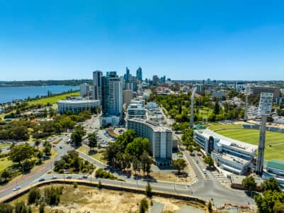 Aerial Image of EAST PERTH