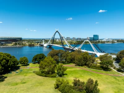 Aerial Image of EAST PERTH