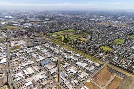 Aerial Image of WILLIAMSTOWN NORTH
