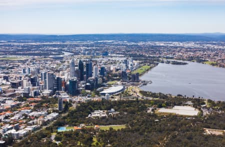 Aerial Image of WEST PERTH