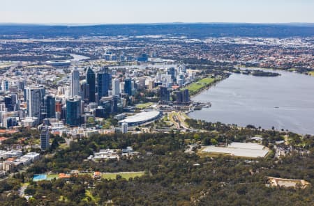 Aerial Image of WEST PERTH