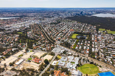 Aerial Image of SHENTON PARK
