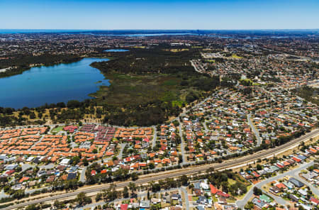 Aerial Image of BIBRA LAKE