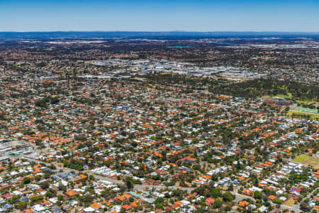 Aerial Image of EAST FREMANTLE